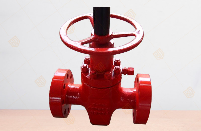 手動明桿帶平衡桿平板閥